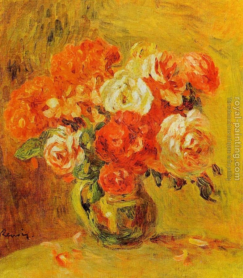Pierre Auguste Renoir : Flowers in a Vase V